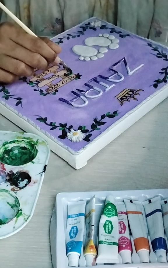 Customized Baby Canvas